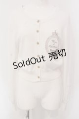 Amavel / Nounours Chocolatoryカーディガン  オフシロ O-25-04-26-025-CA-TO-IG-OS