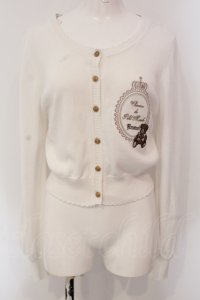 Amavel / Nounours Chocolatoryカーディガン  オフシロ O-25-04-26-025-CA-TO-IG-OS