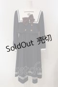 Amavel / Crown Emblem Setup風セーラーワンピース  ネイビー O-25-04-26-027-CA-OP-IG-OS