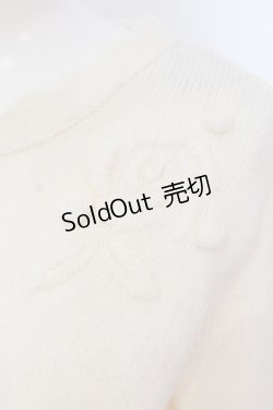 画像2: m petit by misako / バラ刺繍ニットカーディガン M アイボリー O-25-04-26-028-LO-TO-IG-OS