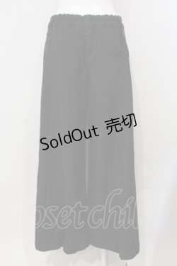画像3: ALGONQUINS / ワイドパンツ  ブラック O-25-04-26-004-AL-PA-IG-OS