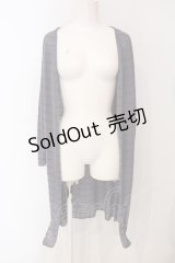 NAOTO SEVEN / ウイングptトッパーカーディガン  グレー O-25-04-26-043-HN-TO-OW-OS