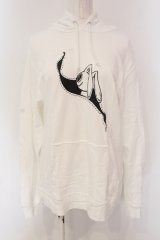 NieR Clothing / NieRちゃんプリントトレーナー L ホワイト O-25-04-26-046-PU-TO-OW-OS