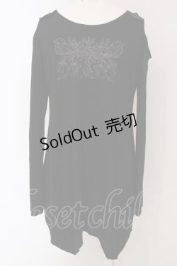 画像3: ALGONQUINS / クロスプリントAラインタンク  ブラック O-25-04-26-051-AL-TO-IG-OS