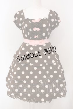画像1: Angelic Pretty / French Girlワンピース  ブラウン O-25-04-26-007-AP-OP-OW-OS