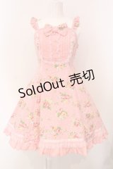 Angelic Pretty / ローズアフタヌーンジャンパースカート  ピンク O-25-04-26-008-AP-OP-OW-OS