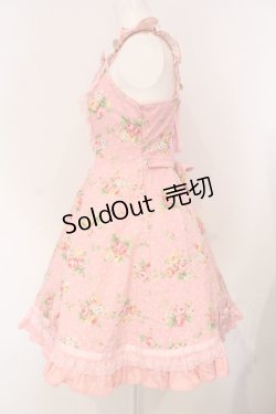 画像3: Angelic Pretty / ローズアフタヌーンジャンパースカート  ピンク O-25-04-26-008-AP-OP-OW-OS