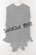 axes femme POETIQUE / メニーメニーリボンワンピース M クロ O-25-04-26-081-AX-OP-OW-OS