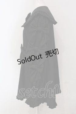 画像2: axes femme POETIQUE / メニーメニーリボンワンピース M クロ O-25-04-26-081-AX-OP-OW-OS