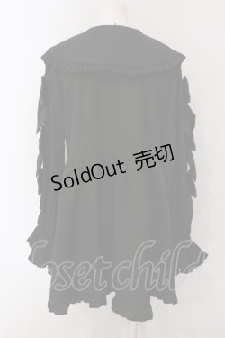 画像3: axes femme POETIQUE / メニーメニーリボンワンピース M クロ O-25-04-26-081-AX-OP-OW-OS