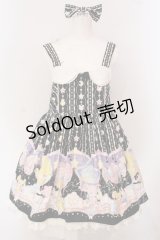 Angelic Pretty / Cotton Candy Shopサロペット  クロ O-25-04-26-009-AP-OP-OW-OS