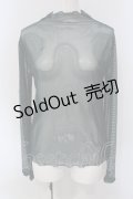 axes femme POETIQUE / シースループルオーバー M グリーン O-25-04-26-084-AX-TO-OW-OS