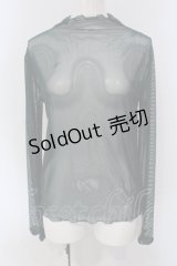 axes femme POETIQUE / シースループルオーバー M グリーン O-25-04-26-084-AX-TO-OW-OS