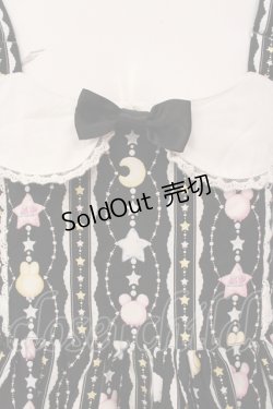 画像2: Angelic Pretty / Cotton Candy Shopサロペット  クロ O-25-04-26-009-AP-OP-OW-OS