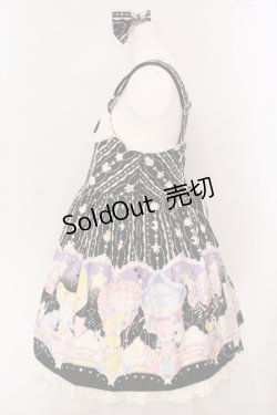 画像6: Angelic Pretty / Cotton Candy Shopサロペット  クロ O-25-04-26-009-AP-OP-OW-OS