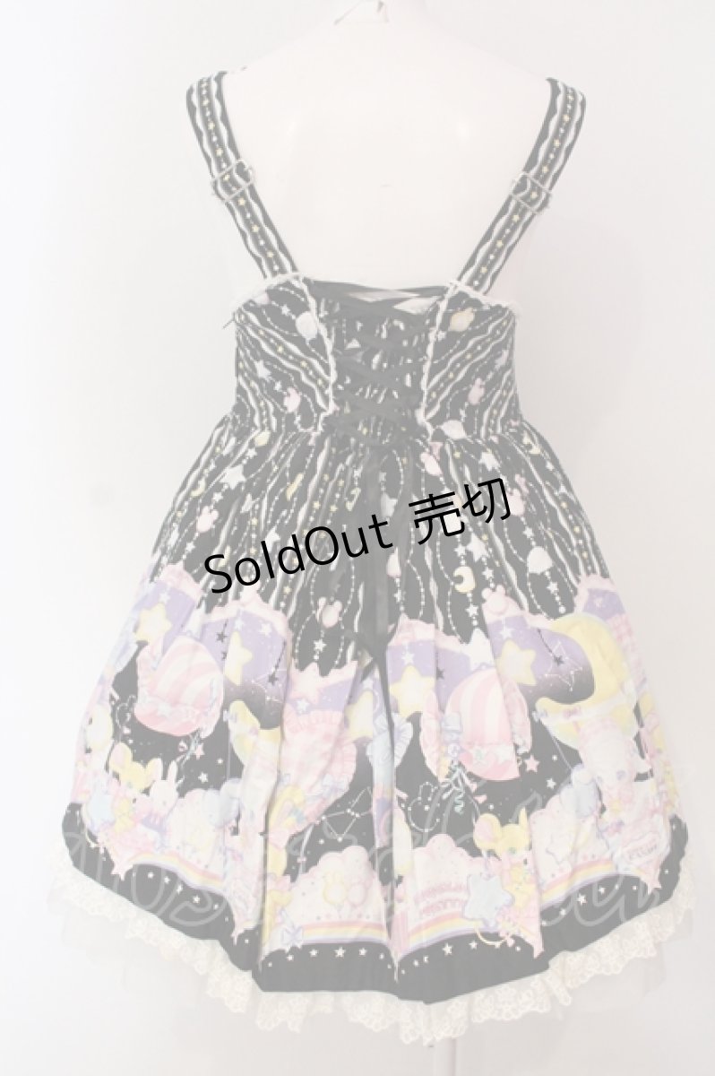 画像7: Angelic Pretty / Cotton Candy Shopサロペット  クロ O-25-04-26-009-AP-OP-OW-OS (7)