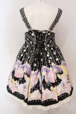 画像7: Angelic Pretty / Cotton Candy Shopサロペット  クロ O-25-04-26-009-AP-OP-OW-OS (7)