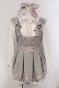 LIZ LISA / ダブルハートラッフルセットアップ  グレー O-25-04-26-002-LO-OP-IG-OS