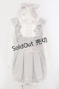 LIZ LISA / ダブルハートラッフルセットアップ  グレー O-25-04-26-002-LO-OP-IG-OS
