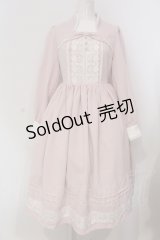 axes femme kawaii / プランタンワンピース M ピンク O-25-04-26-015-AX-OP-OW-OS