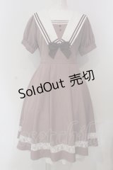 axes femme POETIQUE / クラシックセーラーワンピース M ピンク O-25-04-26-019-AX-OP-IG-OS