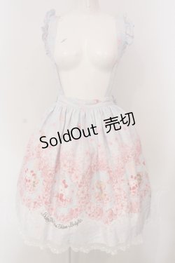画像1: BABY,THE STARS SHINE BRIGHT / SA KU RAくみゃちゃん柄スカート  サックス O-25-04-26-020-BA-SK-IG-OS