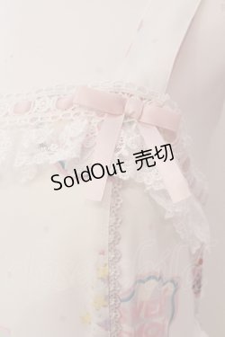 画像2: axes femme kawaii / アイス柄ジャンパースカート  シロ O-25-04-26-021-AX-OP-IG-OS