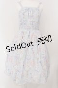axes femme kawaii / ファンシーマリンジャンスカ  サックス O-25-04-26-022-AX-OP-IG-OS