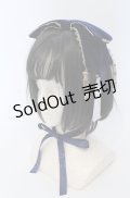 axes femme kawaii / タッセル付リボンヘッドドレス  ブルー O-25-04-27-034-AX-AC-OW-OS