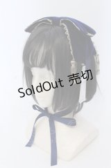 axes femme kawaii / タッセル付リボンヘッドドレス  ブルー O-25-04-27-034-AX-AC-OW-OS