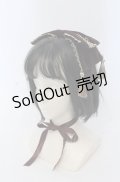 axes femme kawaii / タッセル付リボンヘッドドレス  ワイン O-25-04-27-035-AX-AC-OW-OS