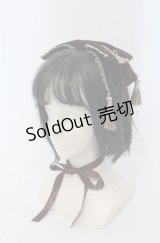 axes femme kawaii / タッセル付リボンヘッドドレス  ワイン O-25-04-27-035-AX-AC-OW-OS