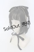axes femme kawaii / タッセル付リボンヘッドドレス  クロ O-25-04-27-036-AX-AC-OW-OS