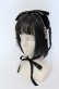 画像1: axes femme kawaii / タッセル付リボンヘッドドレス  クロ O-25-04-27-036-AX-AC-OW-OS (1)