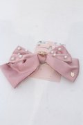 m petit by misako / AM*NIPLバレッタ  ピンク O-25-04-27-052-LO-AC-IG-OS