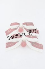 Amavel / Apple Cherryリボンクリップ  アイボリー×アカ O-25-05-27-1050-CA-AC-IG-OS