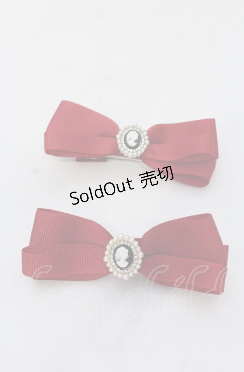 画像1: 【SALE】m petit by misako / TT*AM2Pクリップ  アカ O-25-05-30-1001-LO-AC-IG-ZT486-F003 (1)