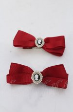 画像1: 【SALE】m petit by misako / TT*AM2Pクリップ  アカ O-25-05-30-1001-LO-AC-IG-ZT486-F003 (1)