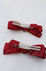 画像2: 【SALE】m petit by misako / TT*AM2Pクリップ  アカ O-25-05-30-1001-LO-AC-IG-ZT486-F003 (2)