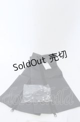 axes femme POETIQUE / サイドファスナーレッグカバー  クロ O-25-04-27-062-AX-ZA-OW-OS