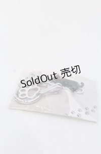axes femme / 2wayネコキークリップ シルバー クリップ:縦2 クリップ:横6.5 チェーン:全長9.2 O-25-04-27-069-AX-ZA-OW-OS