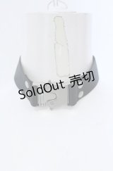 NOVESSEL / バックルベルトチョーカー  ブラック×シルバー O-25-04-27-007-PU-AC-OW-OS
