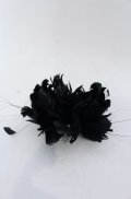 monomania / コサージュ  ブラック O-25-04-27-085-PU-AC-OW-OS