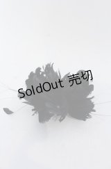 monomania / コサージュ  ブラック O-25-04-27-085-PU-AC-OW-OS