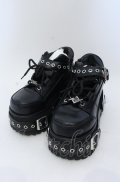 REFLEM / ボンテージデザインプラットフォームシューズ 23ｃｍ ブラック O-25-04-27-092-PU-SH-OW-OS
