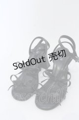 EATME / リボンサンダル M クロ O-25-04-27-093-LO-SH-OW-OS