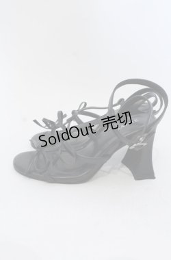 画像2: EATME / リボンサンダル M クロ O-25-04-27-093-LO-SH-OW-OS