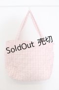 m petit by misako / AMリボンキルトCHECKバッグ  ピンク O-25-04-27-010-LO-BG-IG-ZT-K020