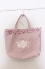 m petit by misako / NINA’Sコラボ ミニトートバック  ピンク O-25-04-27-011-LO-BG-IG-OS