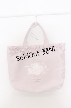 画像1: m petit by misako / NINA’Sコラボ ミニトートバック  ピンク O-25-04-27-011-LO-BG-IG-ZT-K021